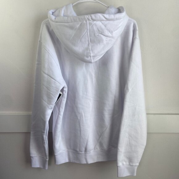 NWT Armada Blanc White Icon Long Sleeve Pullover Hoodie - Picture 3 of 8